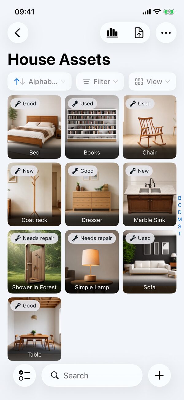 Retinelle app screenshot
