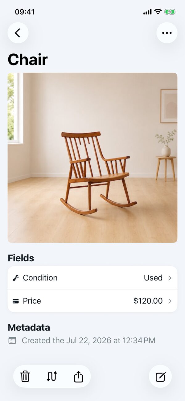 Retinelle app screenshot